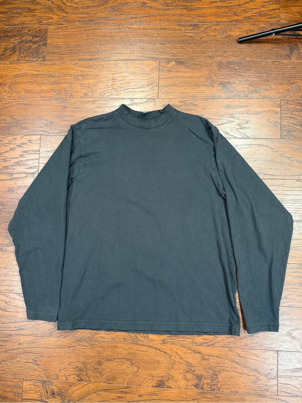 Yeezy GAP Black Long Sleeve Crewneck Shirt